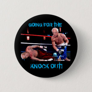 Chapa Redonda De 5 Cm Joe de Bernie KO