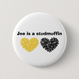 Chapa Redonda De 5 Cm Joe es un studmuffin