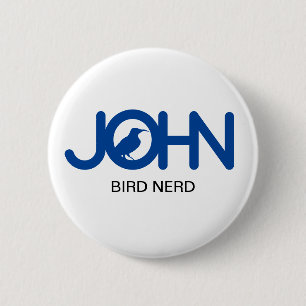 Chapa Redonda De 5 Cm John Bird Nerd