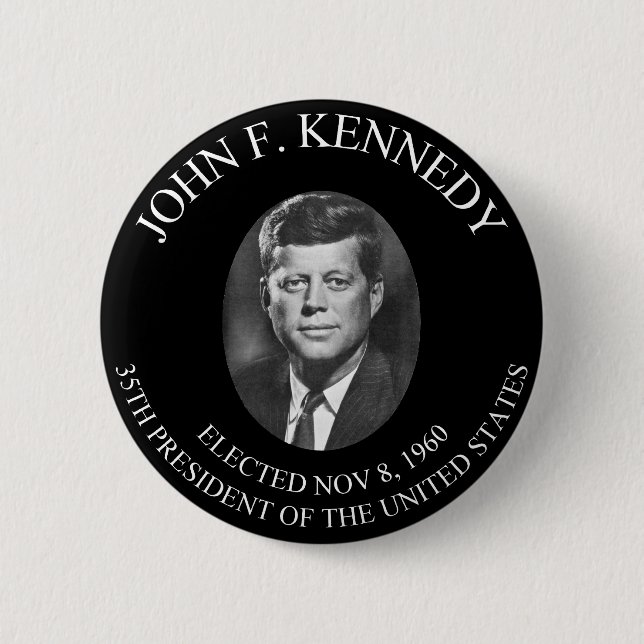 CHAPA REDONDA DE 5 CM JOHN F. KENNEDY MONEDA PRESIDENCIAL .............. (Anverso)