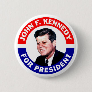Chapa Redonda De 5 Cm John F Kennedy Para Presidente