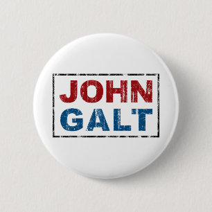Chapa Redonda De 5 Cm John Galt