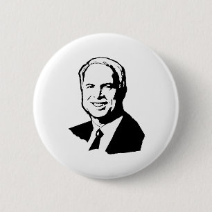 Chapa Redonda De 5 Cm John McCain Gear