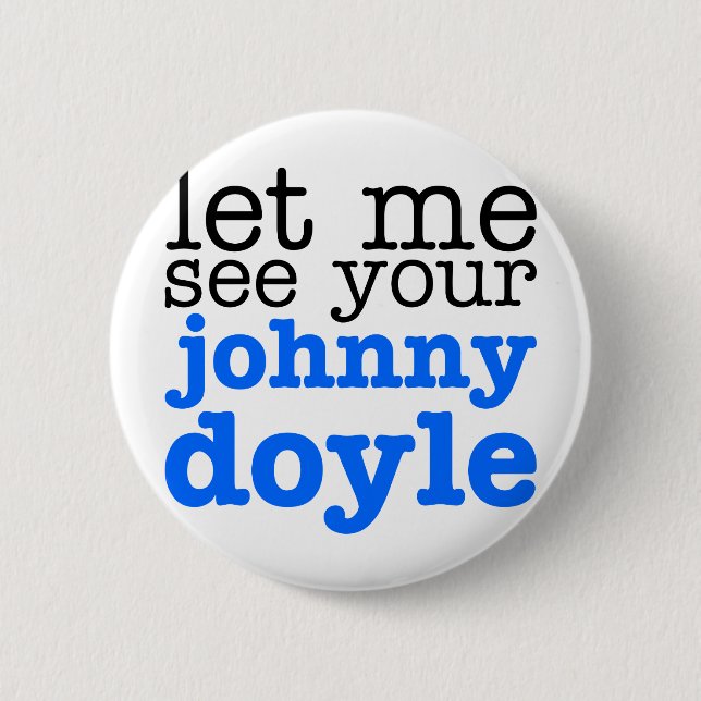 Chapa Redonda De 5 Cm Johnny Doyle (Anverso)