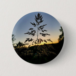 Chapa Redonda De 5 Cm Johnson Grass Badge