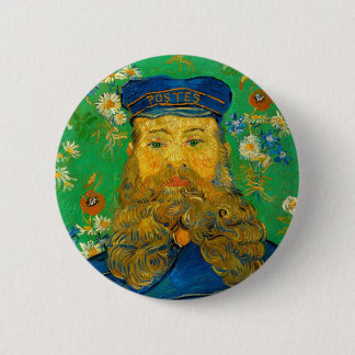 Chapa Redonda De 5 Cm Joseph Roulin - Van Gogh - c1889