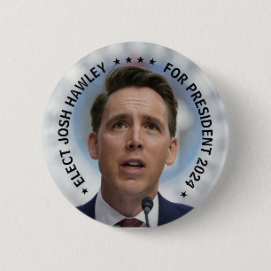 Chapa Redonda De 5 Cm Josh Hawley 2024
