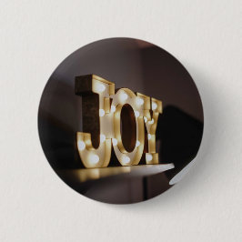 Chapa Redonda De 5 Cm Joy Art Joy Rótulo Imagen tipográfica Word Texto A