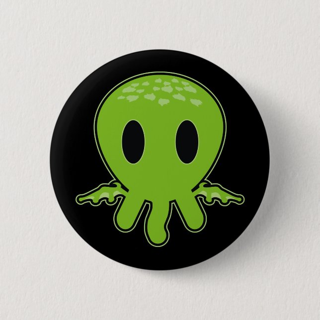 Chapa Redonda De 5 Cm JR de Cthulhu - icono (Anverso)