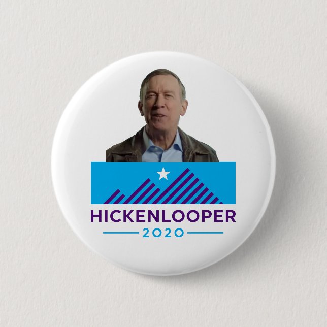 Chapa Redonda De 5 Cm Juan Hickenlooper 2020 (Anverso)
