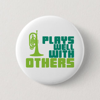 Chapa Redonda De 5 Cm Juega bien con otros - Mellophone