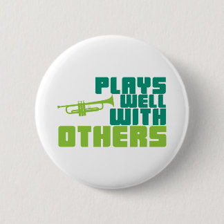 Chapa Redonda De 5 Cm Juega bien con otros - Trumpet
