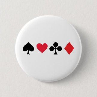 Chapa Redonda De 5 Cm juego de tarjeta del póker