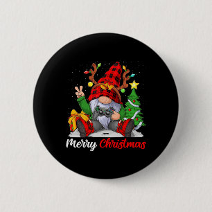 Chapa Redonda De 5 Cm Juego de vídeo B Cute Merry Christmas Xmas Gamer G
