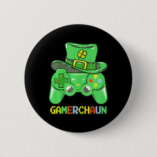Chapa Redonda De 5 Cm Juego Leprechaun Costume San Patricio