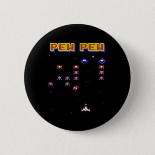 Chapa Redonda De 5 Cm Juego Retro de Videojuegos Antiguo de los 80 Juego