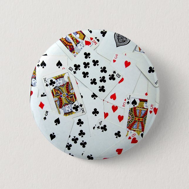 Chapa Redonda De 5 Cm Juegos de naipe (Anverso)