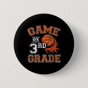 Chapa Redonda De 5 Cm Juegos divertidos en el tercer grado de baloncesto