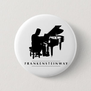 Chapa Redonda De 5 Cm ¡Juegue el Frankensteinway!