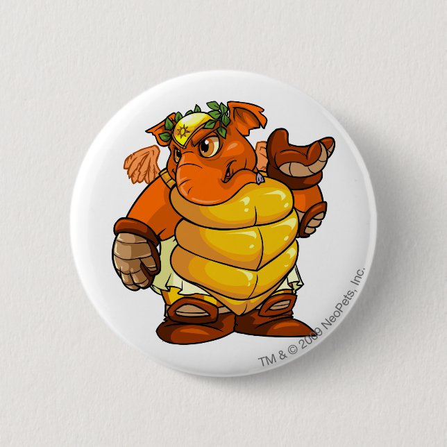 Chapa Redonda De 5 Cm Jugador de Elephante Altador (Anverso)