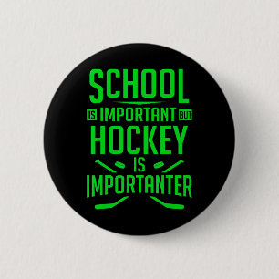 Chapa Redonda De 5 Cm Jugador De Hockey Sobre Hielo De 8 A 12 Hockey Par