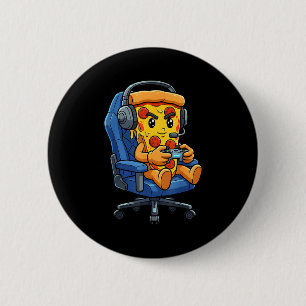 Chapa Redonda De 5 Cm Jugador Divertido Zza Juegos Videojuegos Entusiast