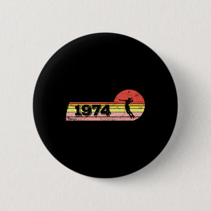 Chapa Redonda De 5 Cm Jugadora de bádminton nacida en 1974 Cumpleaños Vi