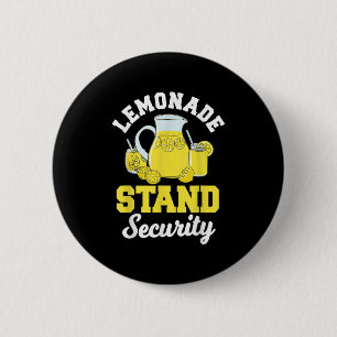 Chapa Redonda De 5 Cm Jugo de limón de seguridad de Lemonade verano