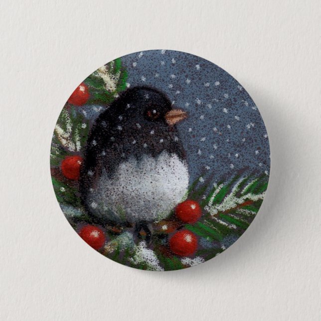 CHAPA REDONDA DE 5 CM JUNCO DEL NAVIDAD (Anverso)