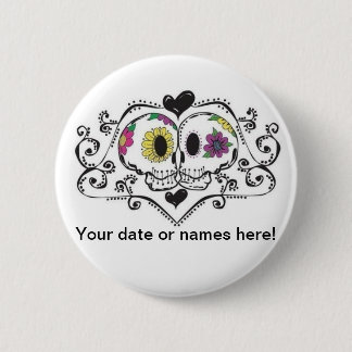 Chapa Redonda De 5 Cm Junto, para siempre