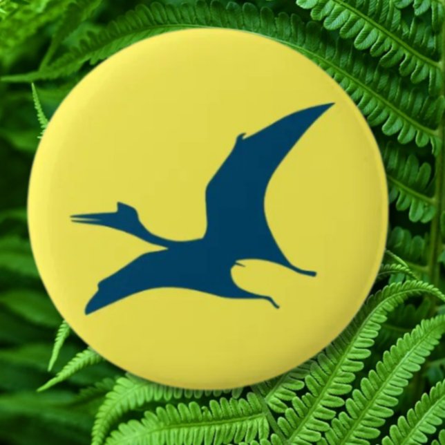 Chapa Redonda De 5 Cm Jurásico de Dinosaurio Amarillo (Like this? Share it with your network! Are you preparing to throw a dinosaur party? )