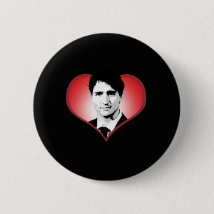 Chapa Redonda De 5 Cm Justin Trudeau Heart -.png
