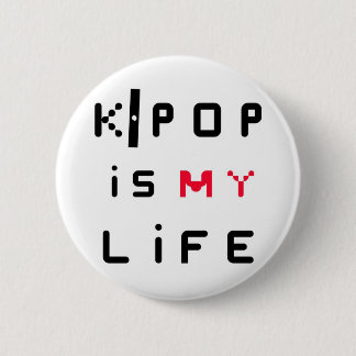Chapa Redonda De 5 Cm K-POP es mi vida