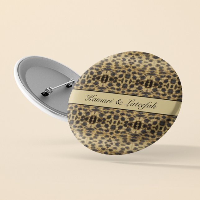 Chapa Redonda De 5 Cm KaleidoCheetah, personalizado (Subido por el creador)