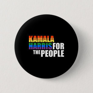Chapa Redonda De 5 Cm Kamala 2024 Kamala Harris Lgbtq Lesbian