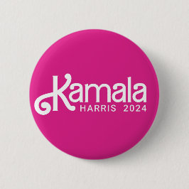 Chapa Redonda De 5 Cm Kamala HARRIS 2024