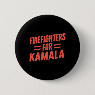 Chapa Redonda De 5 Cm Kamala Harris 47 El 2024 Bomberos De Kamala