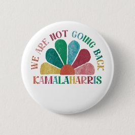 Chapa Redonda De 5 Cm Kamala Harris - No volveremos a la época