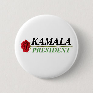 Chapa Redonda De 5 Cm Kamala Harris para el presidente