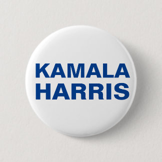 Chapa Redonda De 5 Cm Kamala Harris (PERSONALIZABLE) Pin