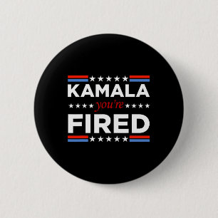 Chapa Redonda De 5 Cm Kamala te despiden gracioso