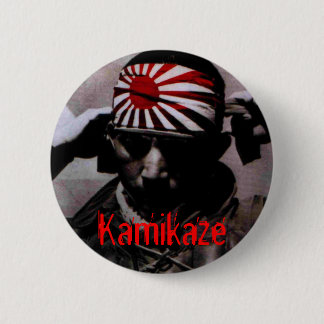 Chapa Redonda De 5 Cm Kamikaze, Pin