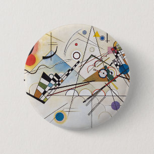 Chapa Redonda De 5 Cm Kandinsky 1923/composition viii/pixdezines