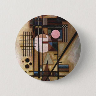 Chapa Redonda De 5 Cm Kandinsky Construcción Suavizada