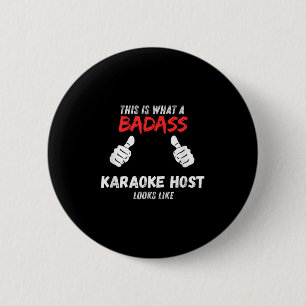 Chapa Redonda De 5 Cm Karaoke Divertido Esto Es Lo Que Parece Un Mal Anf