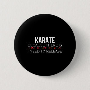 Chapa Redonda De 5 Cm Karate Artes marciales japonesas Artes marciales d