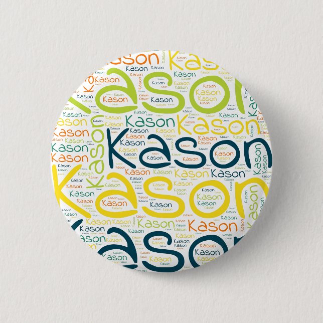 Chapa Redonda De 5 Cm Kason (Anverso)