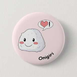 Chapa Redonda De 5 Cm Kawaii del sushi