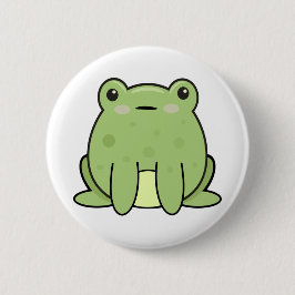 Chapa Redonda De 5 Cm Kawaii Frog, Toad 