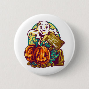 Chapa Redonda De 5 Cm kawaii halloween